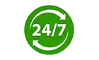 24-7 Service